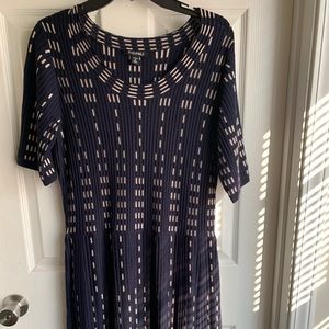 Roz&Ali short-sleeved sweater dress